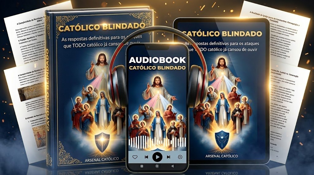Pacote completo Católico Blindado: livro, audiobook e tablet
